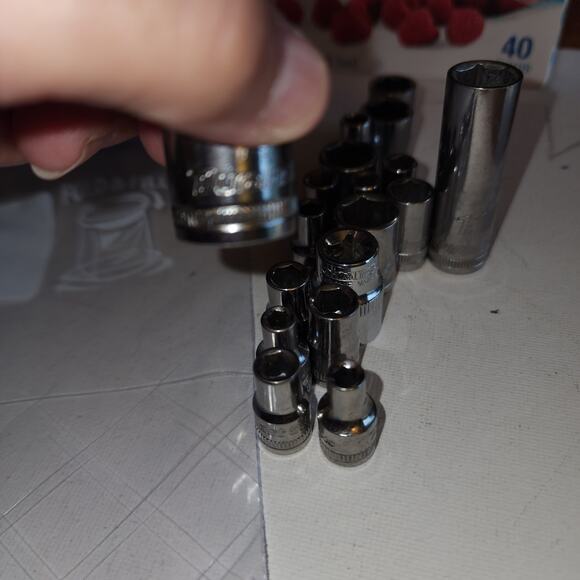 DURALAST EUC METRIC 1/4" SOCKET SET SS460 - Picture 2 of 3